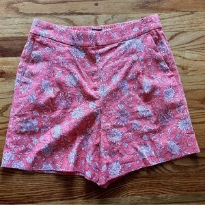 J. Crew Pink Floral Women's Bermudas